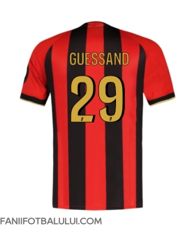 OGC Nice Evann Guessand #29 Tricou Fotbal Replică 2024-25 Barbati Acasa